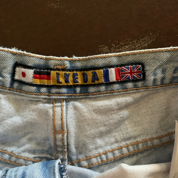 Vintage Ikeda distressed shorts - Picture 3 of 6